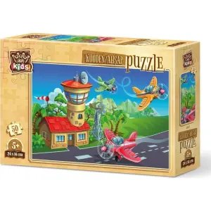 Art Kids Çılgın Pilotlar 50 Parça Ahşap Puzzle 5887
