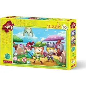 Art Kids Puzzle Üç Küçük Kahraman 50 Parça 4501