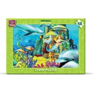 Art Kids Frame Puzzle Deniz Kızı 48 Parça 5919