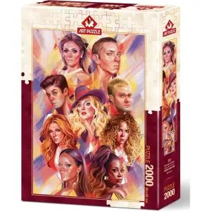 Art Puzzle Dünya Müzik Starları 2000 Parça 5474