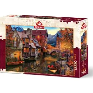 Art Puzzle Kanal Boyu Evleri 2000 Parça 5476
