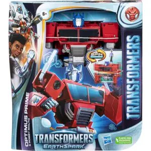 Transformers Earthspark Spinchanger Optimus Prime