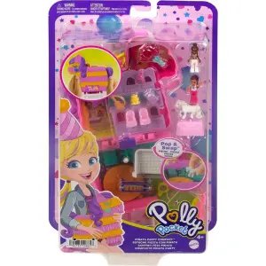 Polly Pocket ve Maceraları Micro Pinyata Partisi Kompakt Oyun Seti HKV32