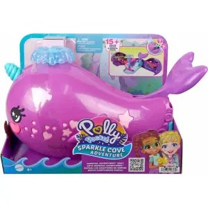 Polly Pocket Sparkle Cove Narwhal Macera Teknesi HKV71