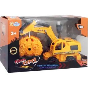 Uzaktan Kumandalı Şarjlı Ekskavatör