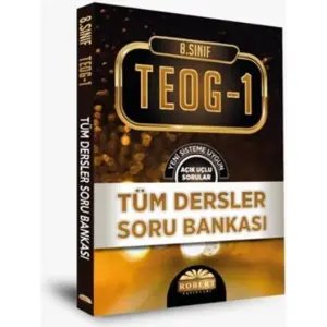 8. Sınıf Teog - 1 Tüm Dersler Soru Bankası