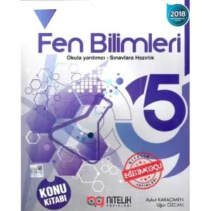 Nitelik 5. Sınıf Fen Bilimleri Konu Kitabı