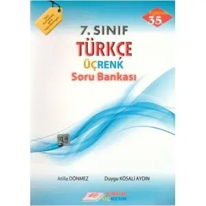 7. Sınıf Üçrenk Türkçe Soru Bankası