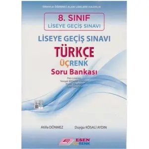 Esen Üçrenk 8. Sınıf Lgs Türkçe Soru Bankası