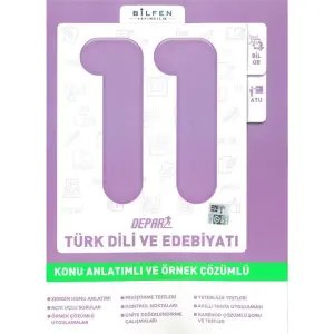 Bilfen 11.Sınıf Depar Türk Dili ve Edebiyatı Konu Anlatımlı ve Örnek Çözümlü