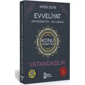 Kpss 2018 Evveliyat Vatandaşlık Konu Öğretimi