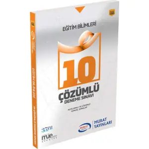 Eğitim Bilimleri 10 Çözümlü Deneme Sınavı
