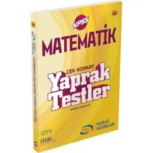 Kpss Matematik Çek Kopart Yaprak Testler