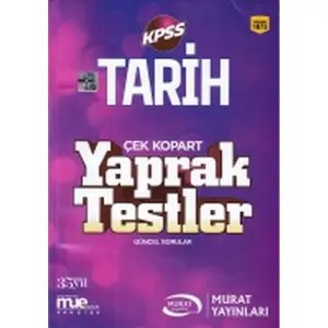 Kpss Tarih Çek Kopart Yaprak Testler