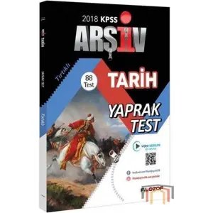 Kpss 2018 Arşiv Tarih 88 Yaprak Test