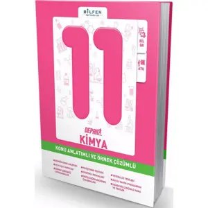 Bilfen Kimya 11. Sınıf Konu Anlatımlı ve Örnek Çözümlü