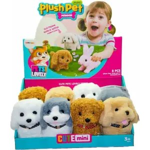 Sesli Hareketli Sevimli Peluş Köpek