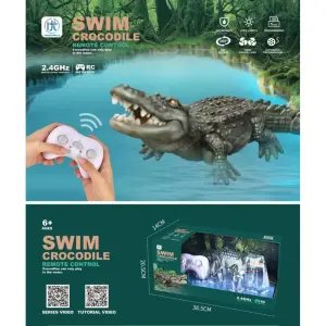 Uzaktan Kumandalı Suya Dayanıklı Timsah