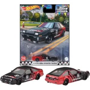 Hot Wheels Premium Boulevard Toyota AE86 Sprinter Trueno HKF28