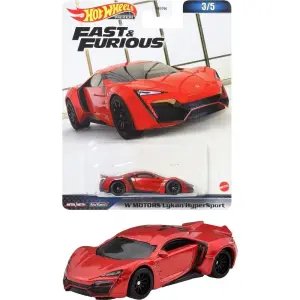 Hot Wheels Premium Fast & Furious W Motors Lykan Hypersport HNW49