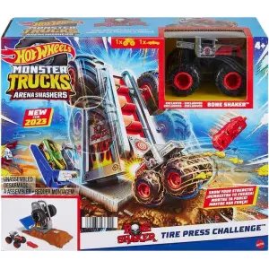 Hot Wheels Monster Trucks Arenada Mücadeleye Başlangıç Tekerlek Alanında Güç Mücadelesi Oyun Seti HN