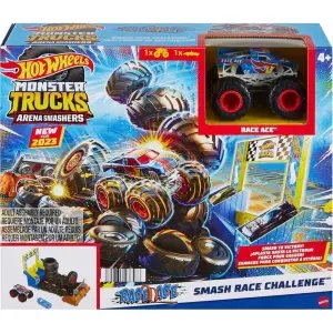 Hot Wheels Monster Trucks Arenada Mücadeleye Başlangıç Tekerlek Devirme Mücadelesi Oyun Seti HNB89
