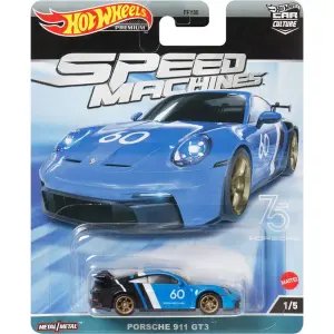 Hot Wheels Premium Car Culture Speed Machines Porsche 911 Gt3 HKC44
