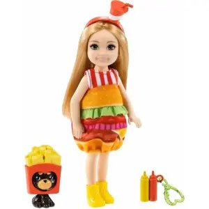 Barbie Hamburger Kostümlü Chelsea ve Hayvancığı GRP69