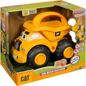 Cat Buildin Crew Sesli ve Işıklı Fenerli Damperli Kamyon