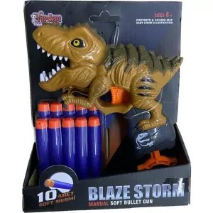 Blaze Storm Soft Mermili Dinozor Tabanca