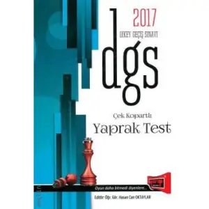 2017 Dgs Çek Kopartlı Yaprak Test