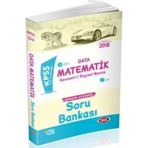 Data 2018 Kpss Matematik, Geometri, Sayısal Mantık Tamamı Çözümlü Soru Bankası