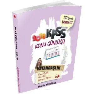 Kpss 2018 Vatandaşlık Konu Günlüğü