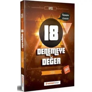 Kpss 18 Denemey Değer Tarih Tamamı Çözümlü
