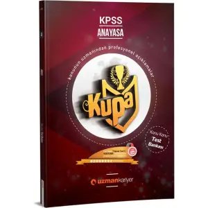 Kpss Anayasa Konu Konu Test Bankası