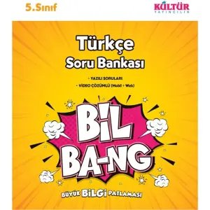 Bil Bang 5. Sınıf Türkçe Soru Bankası