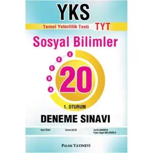 Yks Tyt Sosyal Bilimler 1. Oturum