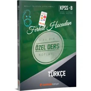 Kpss-B Ferhat Hocadan Türkçe Ders Notları