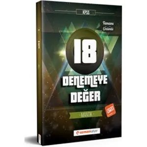Kpss 18 Denemeye Değer Mantık