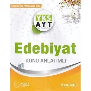 Yks Ayt Edebiyat Konu Anlatımlı - Palme Yayınevi