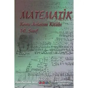 Kartezyen 10. Sınıf Matematik Konu Anlatım Kitabı 2.Kitap