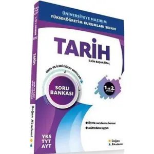 Doğan Akademi Tarih Soru Bankası Yks/Tyt/Ayt