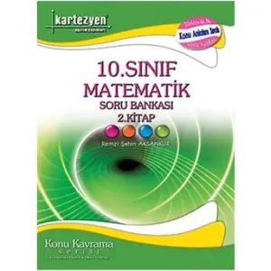 Kartezyen 10. Sınıf Matematik Soru Bankası 2. Kitap