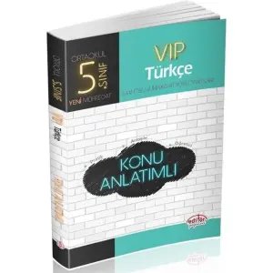 5. Sınıf Vıp Türkçe Konu Anlatımlı