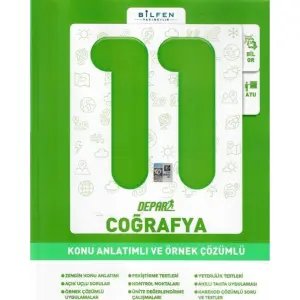 Bilfen 11.Sınıf Depar Coğrafya Konu Anlatımlı ve Örnek Çözümlü