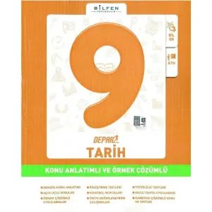 Bilfen 9.Sınıf Depar Tarih Konu Anlatımlı Soru Bankası