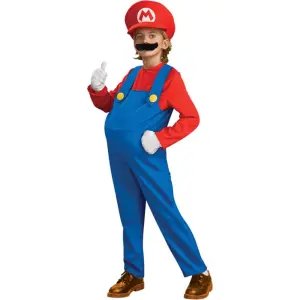 Mr. Mario Kostüm Lüks 8-10 Yaş