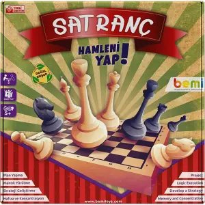 Bemi Ahşap Zemin Satranç Takımı