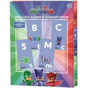 Pj Masks İngilizce Alfabeyi Öğreniyorum