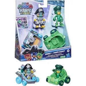 Pijamaskeliler Gekko & Pirate Robot 2'li Figür ve Mini Araçlar F4586